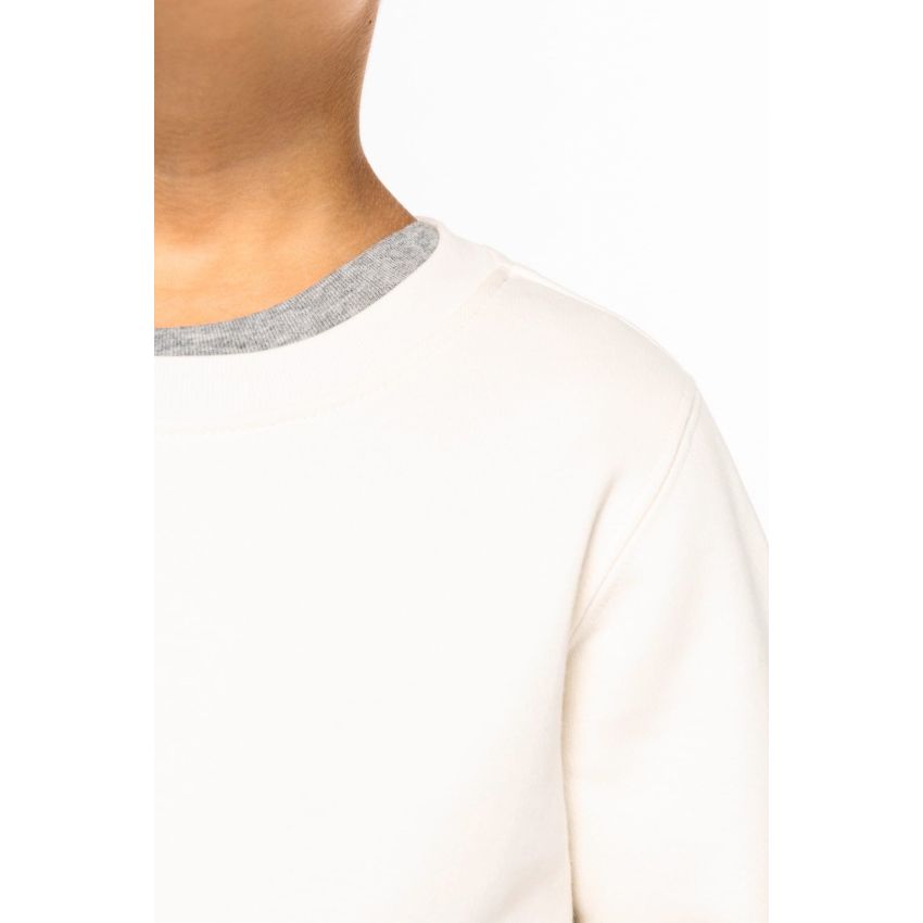 Kids' eco-friendly crew neck sweatshirt