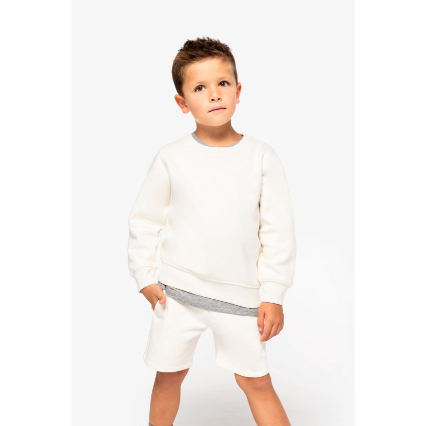 Kids' eco-friendly crew neck sweatshirt