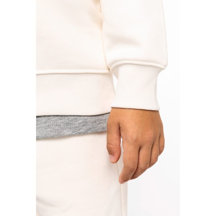 Kids' eco-friendly crew neck sweatshirt