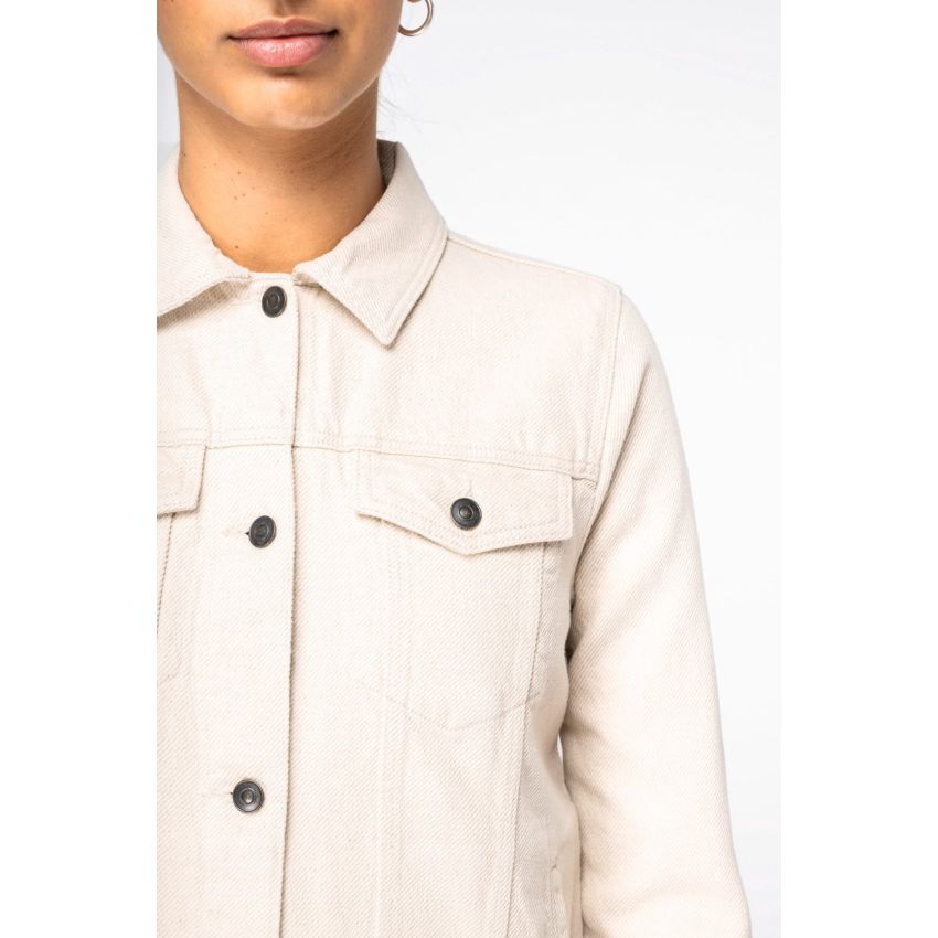 Eco-responsible women's hemp jacket
