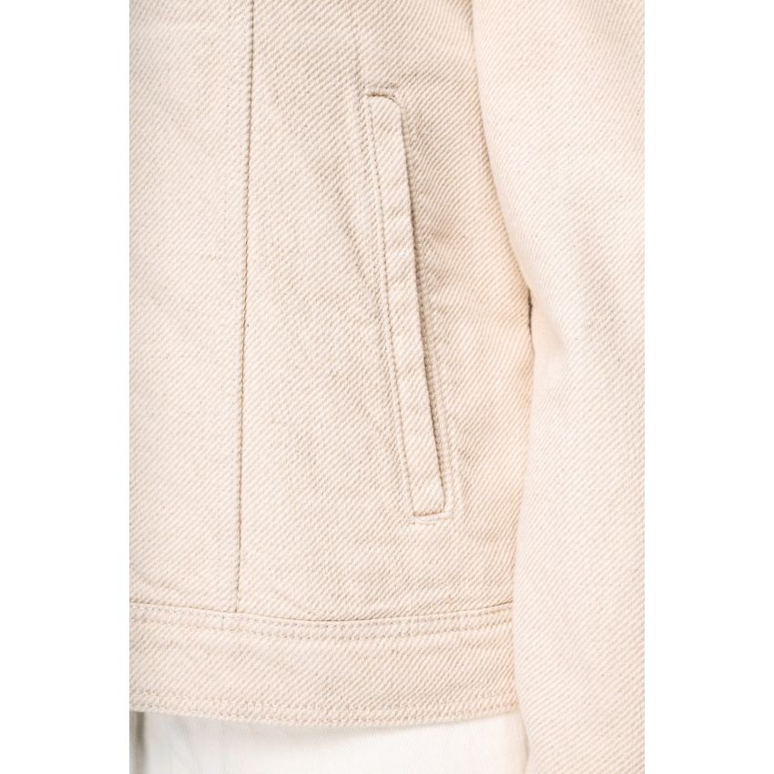 Eco-responsible women's hemp jacket