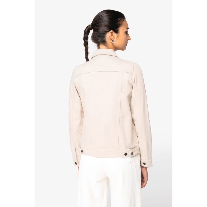 Eco-responsible women's hemp jacket