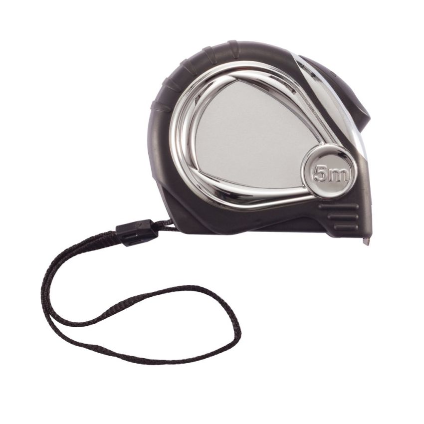 Chrome auto-stop tape measure