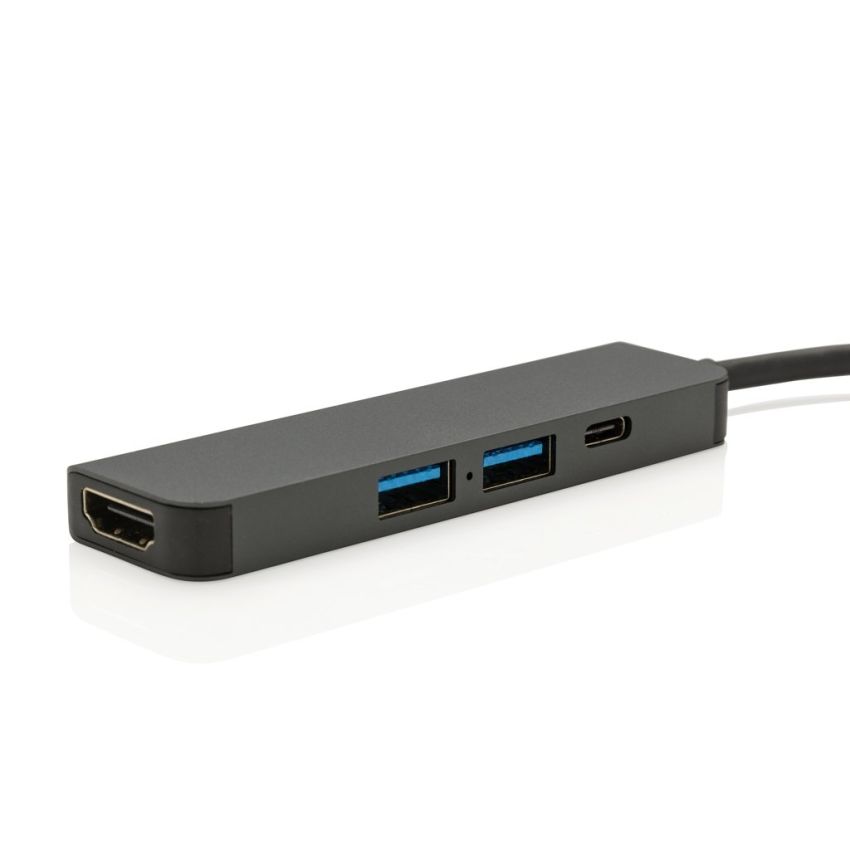 Recycled Aluminium RCS Terra Hub with HDMI Input