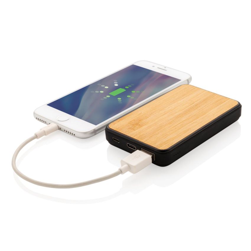 5,000 mAh Power Bank made from RCS recycled plastic