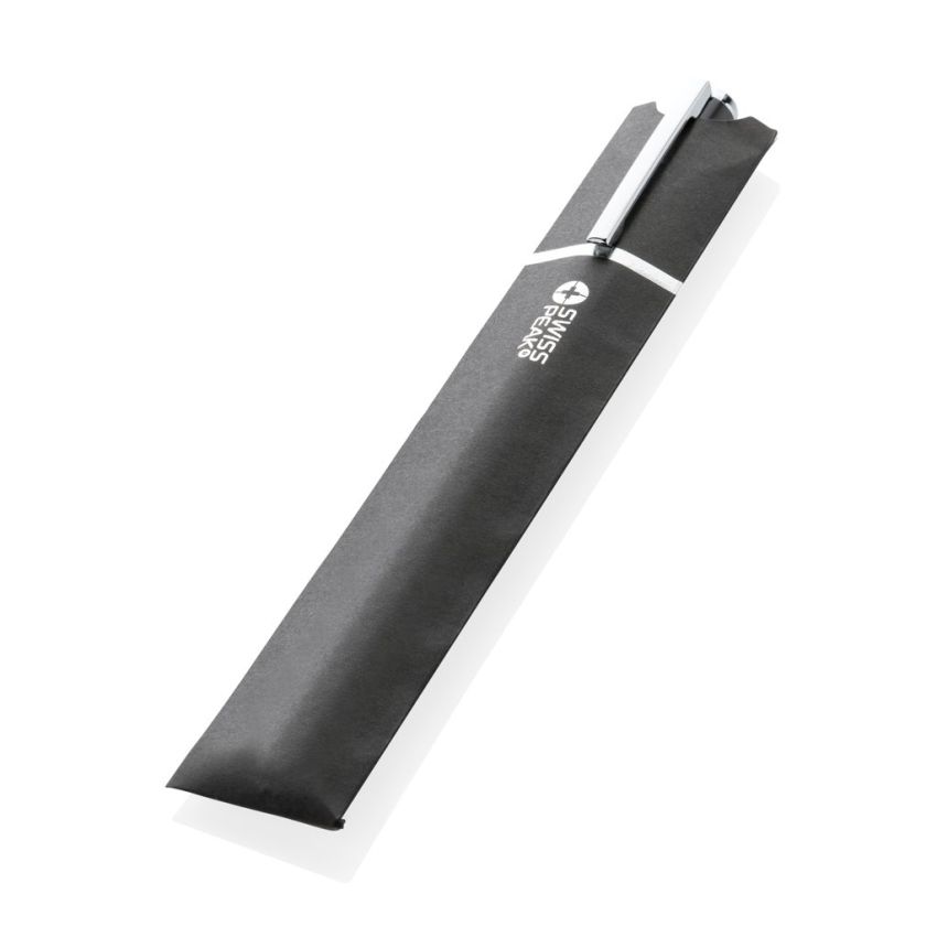 Swiss Peak Cedar RCS Recycled Aluminium Ballpoint Pen