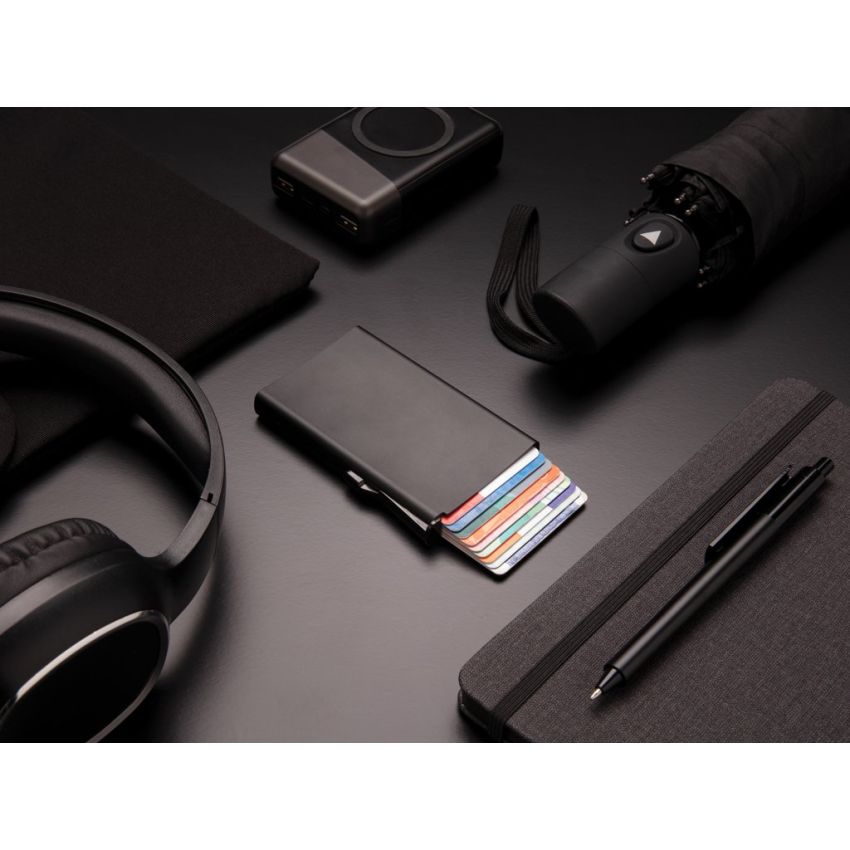 Standard aluminium RFID card holder