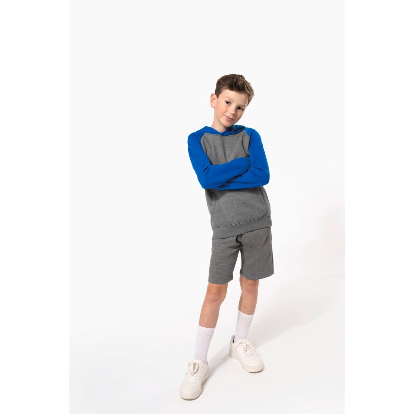 Children's two-tone hoodie