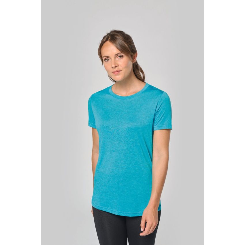 Women's Triblend Sports T-shirt with Crew Neck