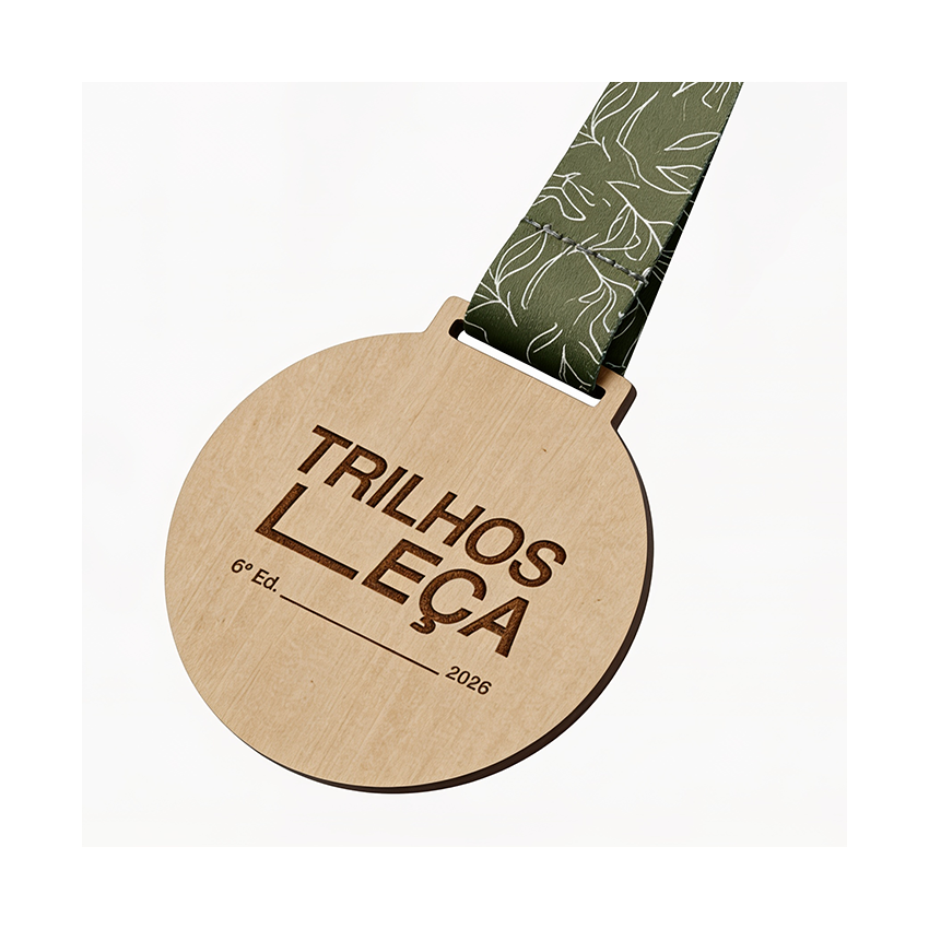 Custom Medals in Raw MDF with Laser Engraving