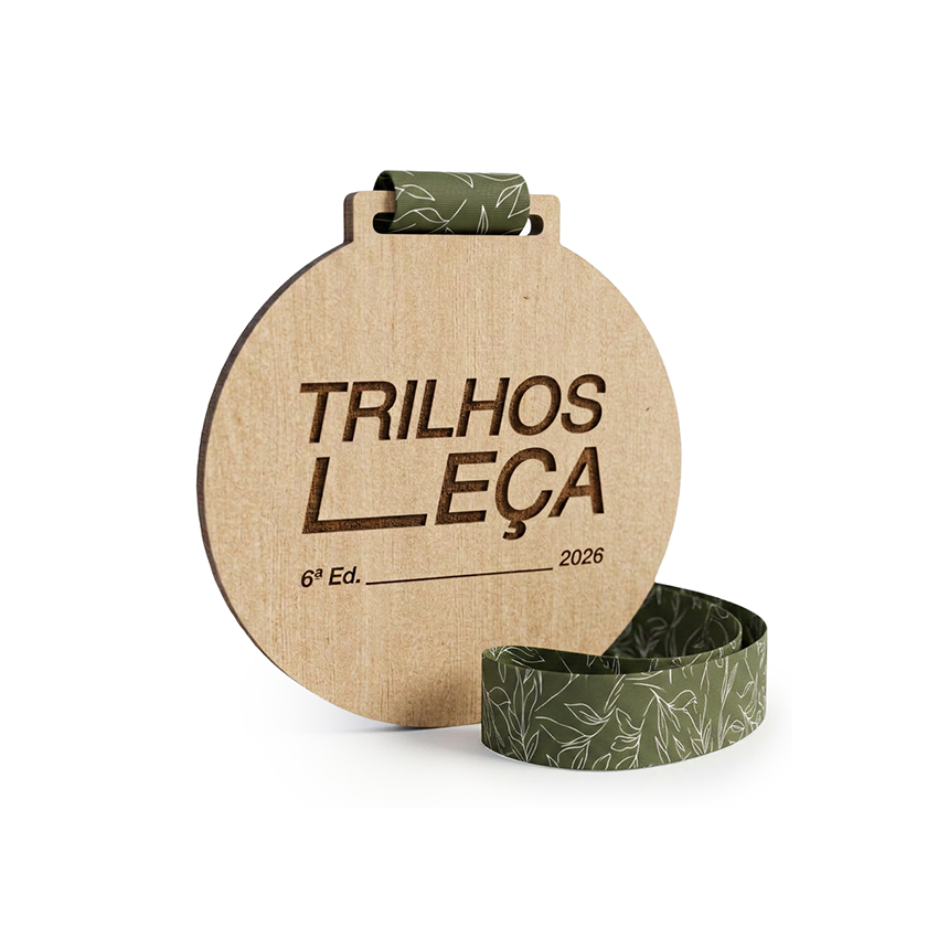 Custom Medals in Raw MDF with Laser Engraving