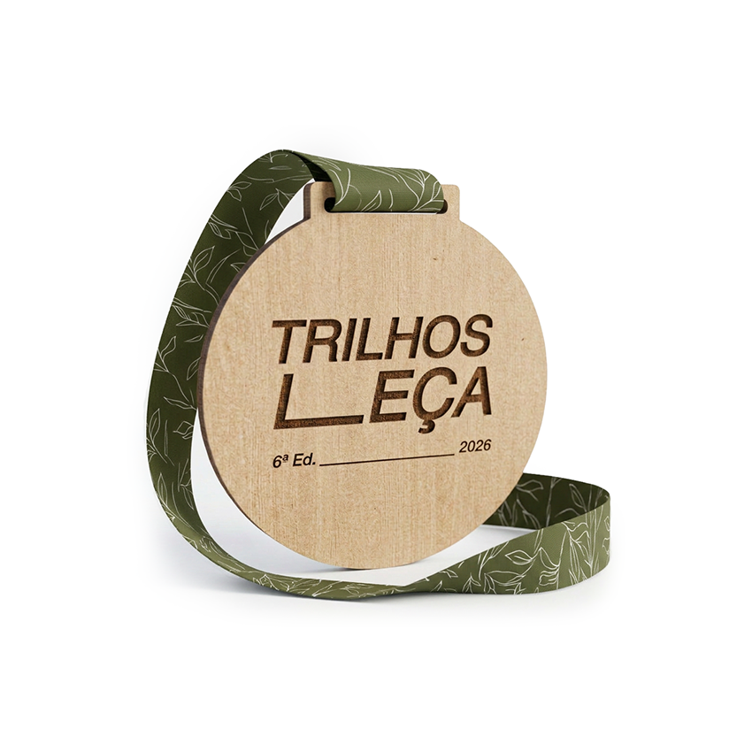 Custom Medals in Raw MDF with Laser Engraving