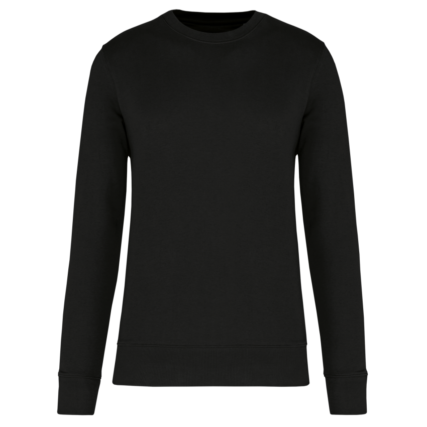 Eco-responsible children's crew neck sweatshirt