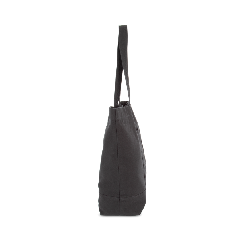 Large shopping bag with side pocket