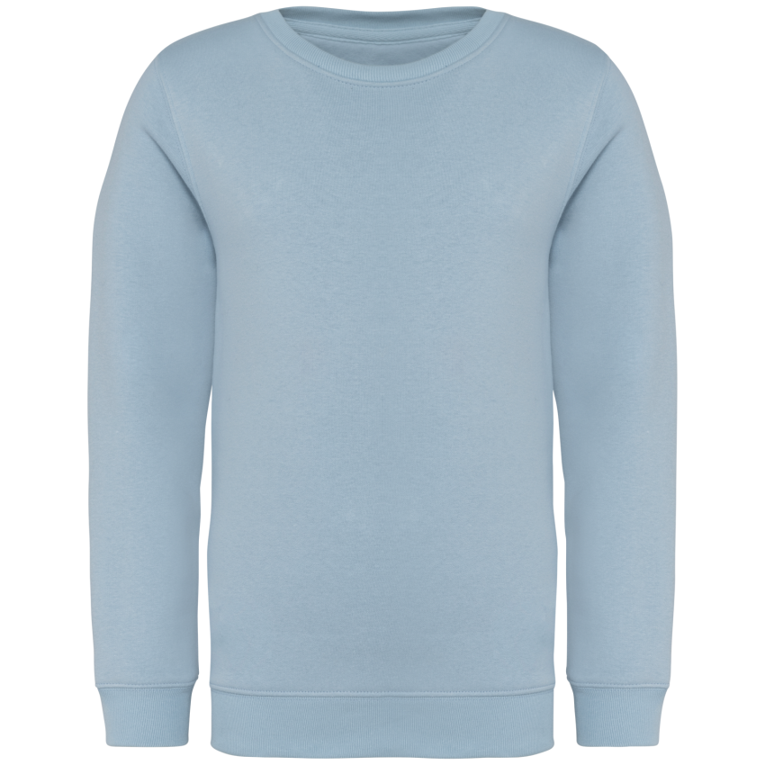 Kids' eco-friendly crew neck sweatshirt