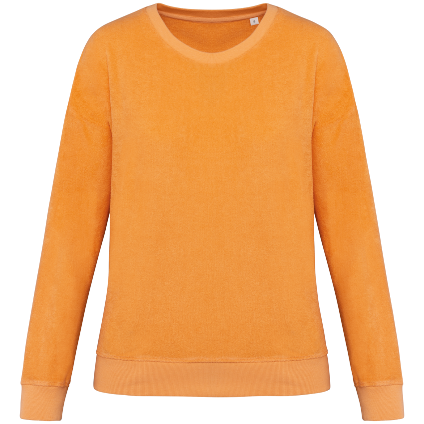 Women's eco-responsible Turkish knit sweatshirt