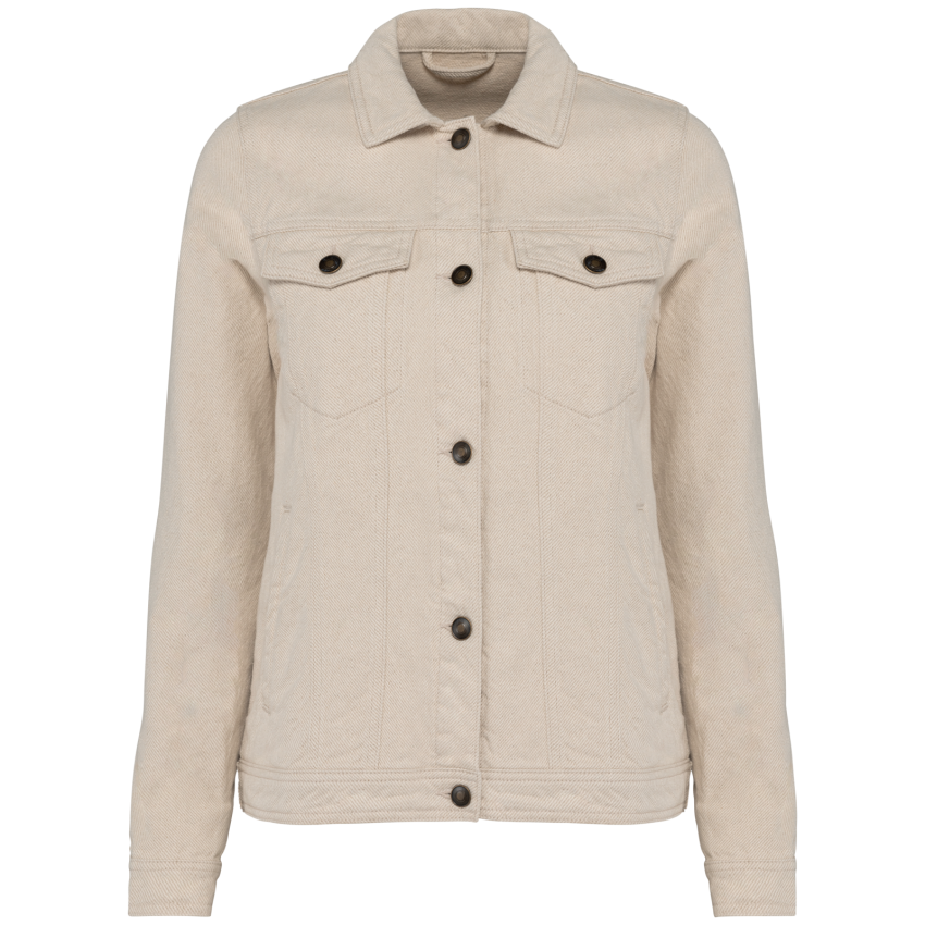 Eco-responsible women's hemp jacket