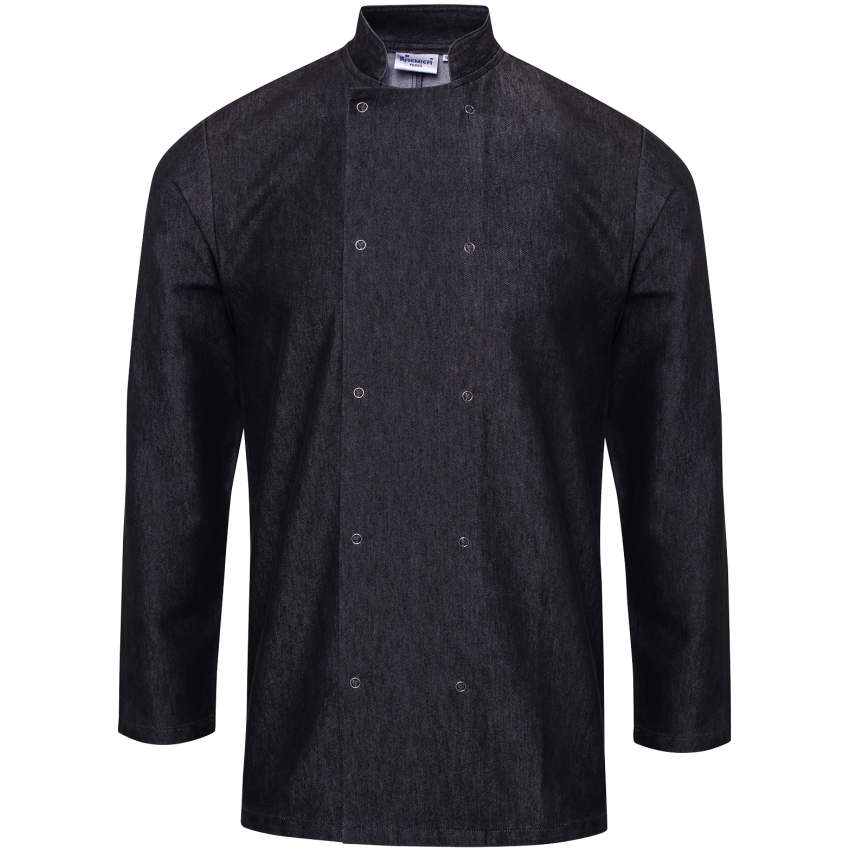 Denim chef’s jacket