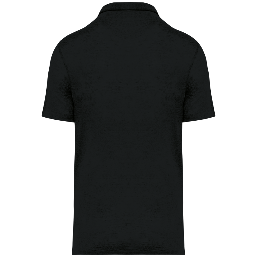 Men's linen polo
