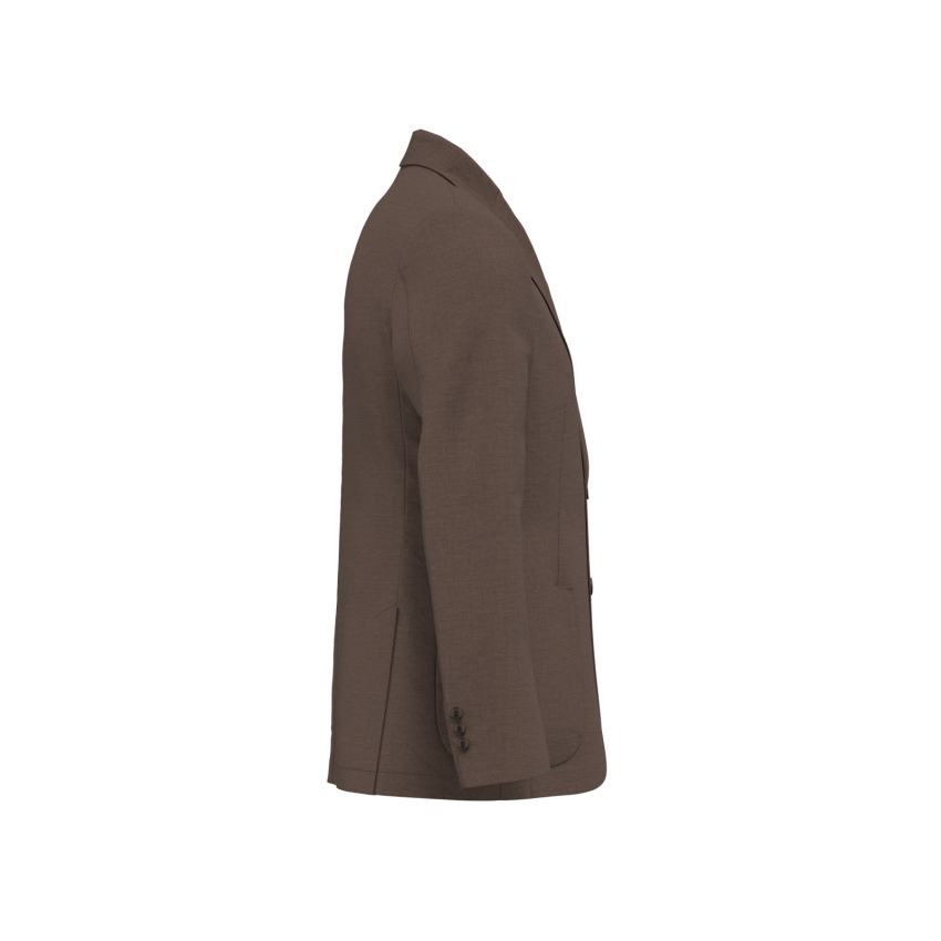 Men's washed-look linen blazer