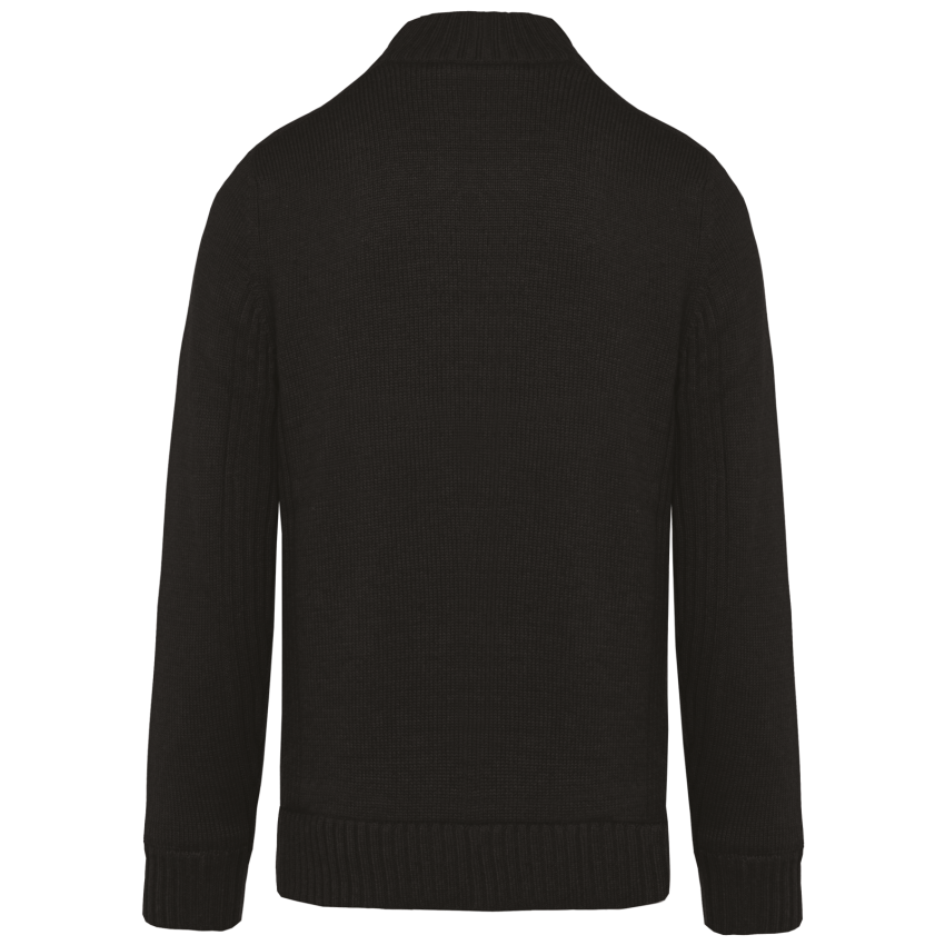 Men’s lined knitted jacket