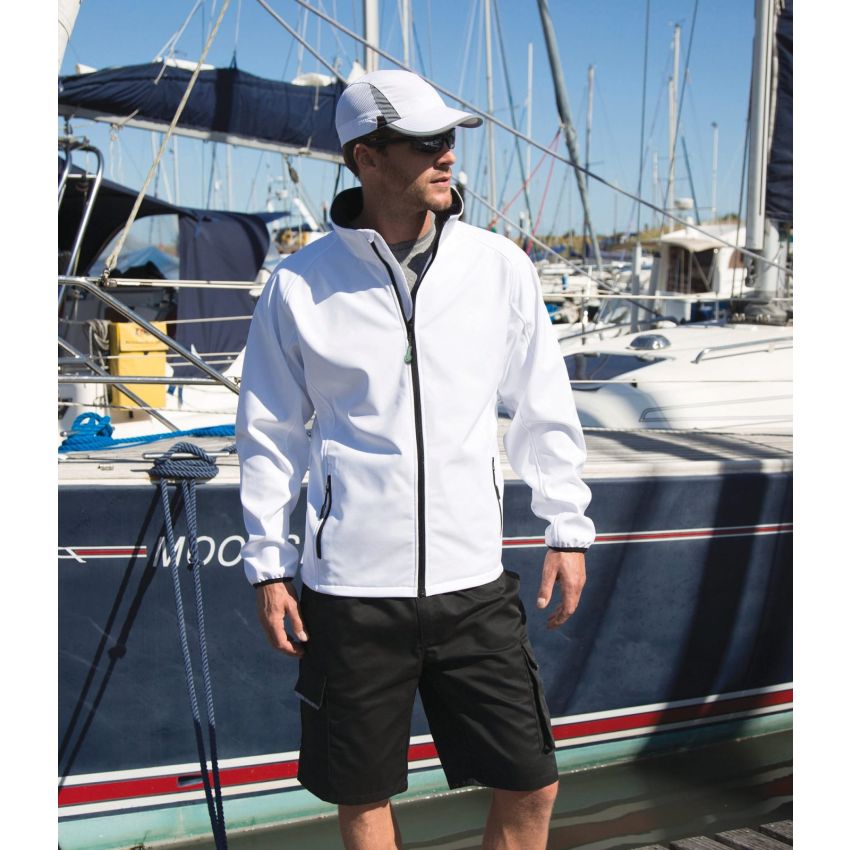 Men's printable softshell jacket