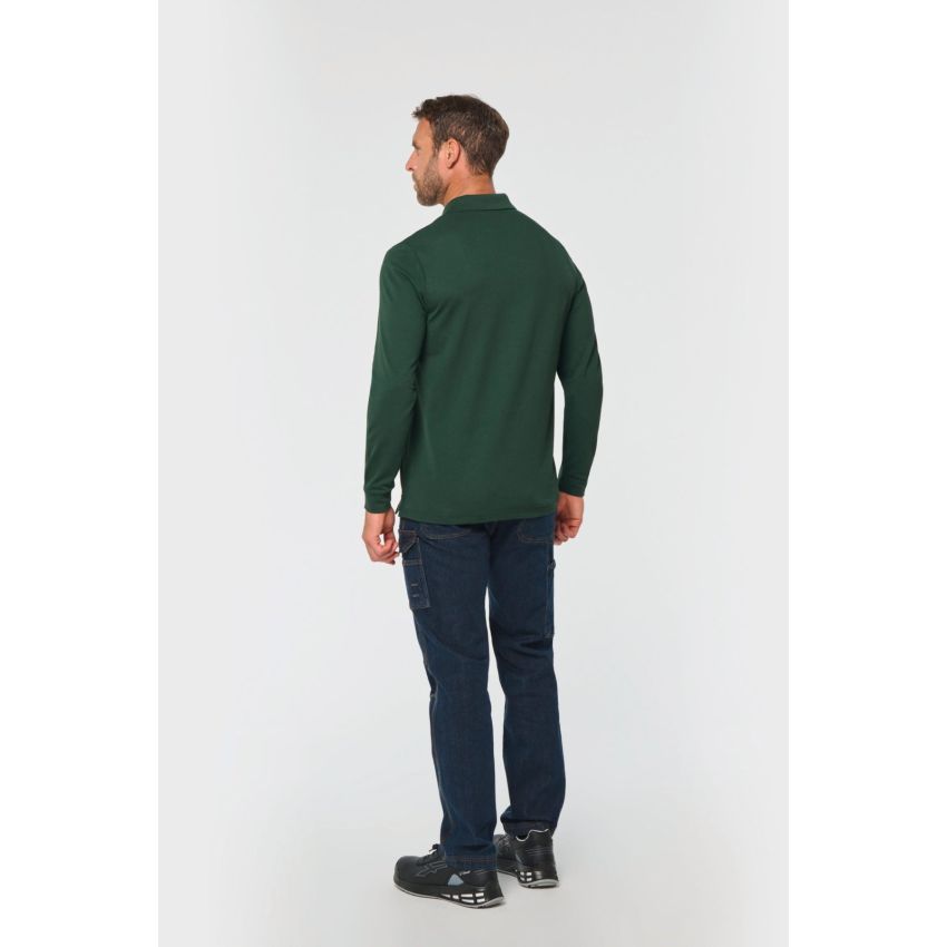 Long-sleeved polo