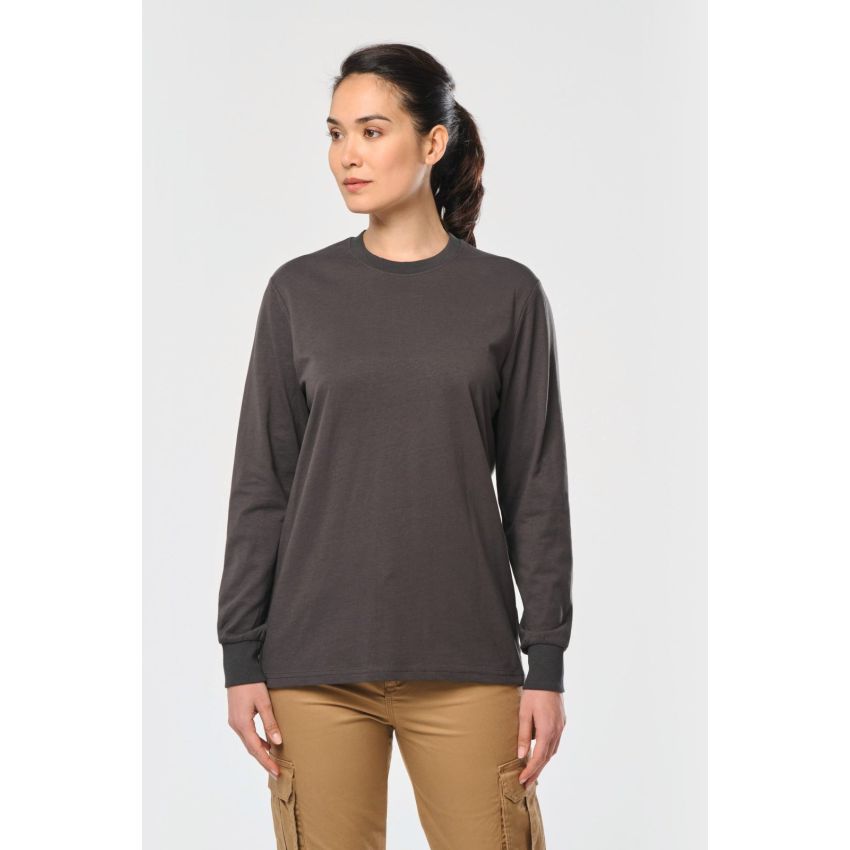 Unisex eco-friendly long-sleeve T-shirt
