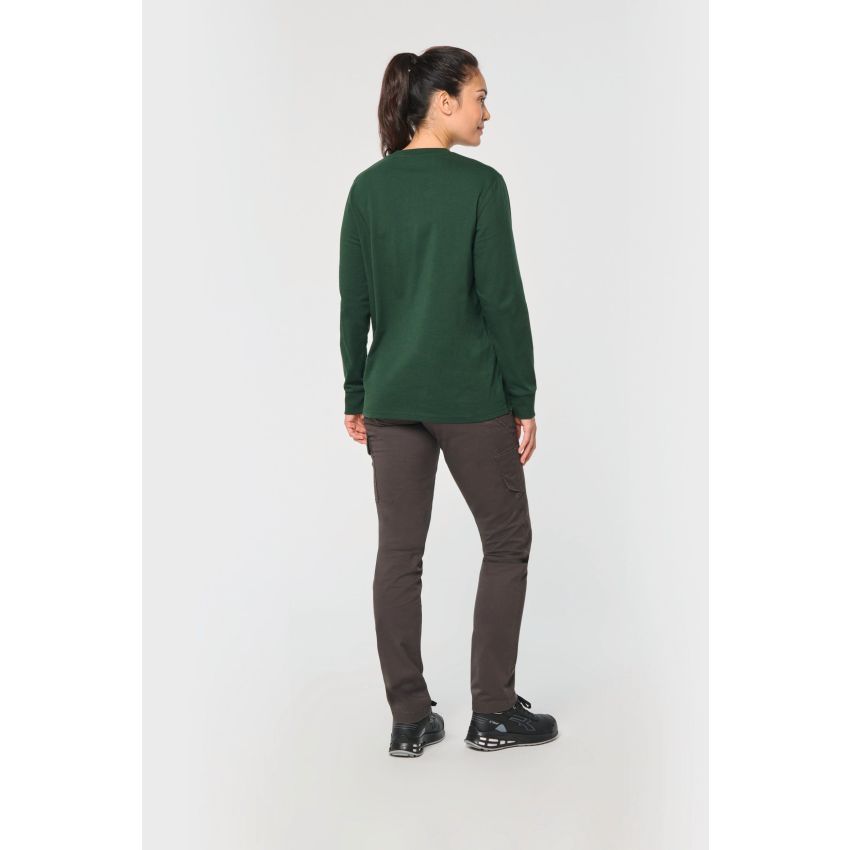 Unisex stretch cotton trousers