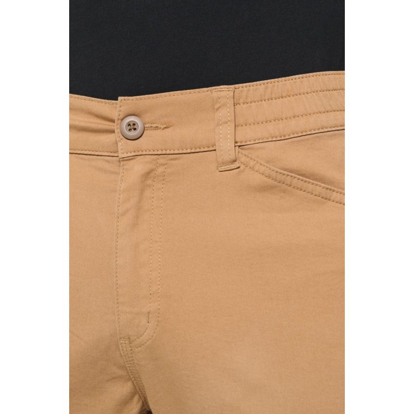 Unisex stretch cotton trousers