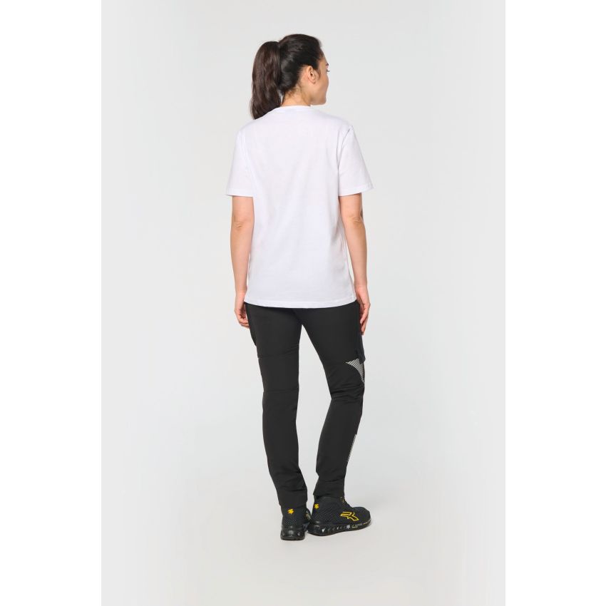 Unisex recycled multi-pocket stretch trousers