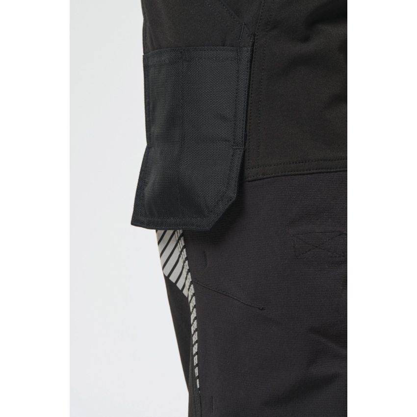 Unisex recycled multi-pocket stretch trousers