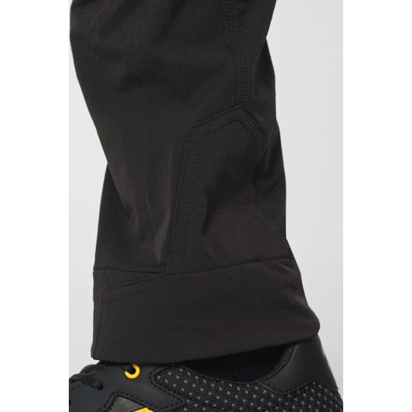 Unisex recycled multi-pocket stretch trousers