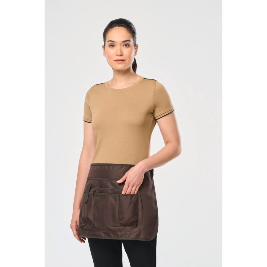 Unisex eco-friendly short gardening apron