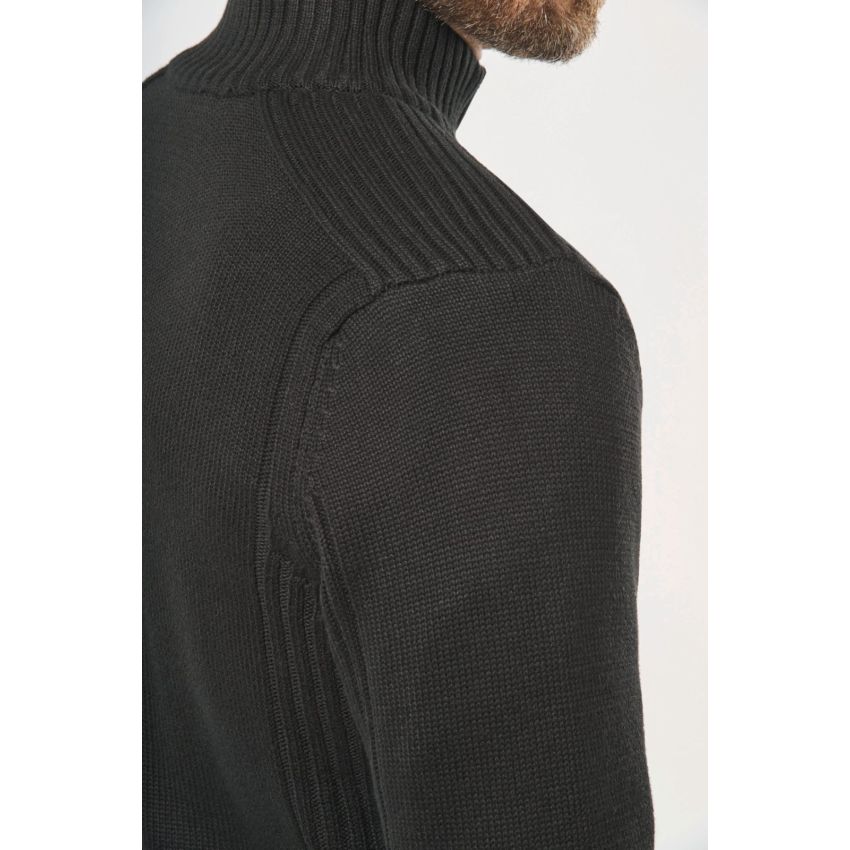 Men’s lined knitted jacket